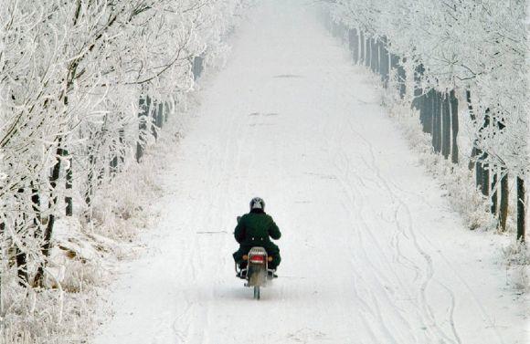 ¿Usas tu moto en invierno?